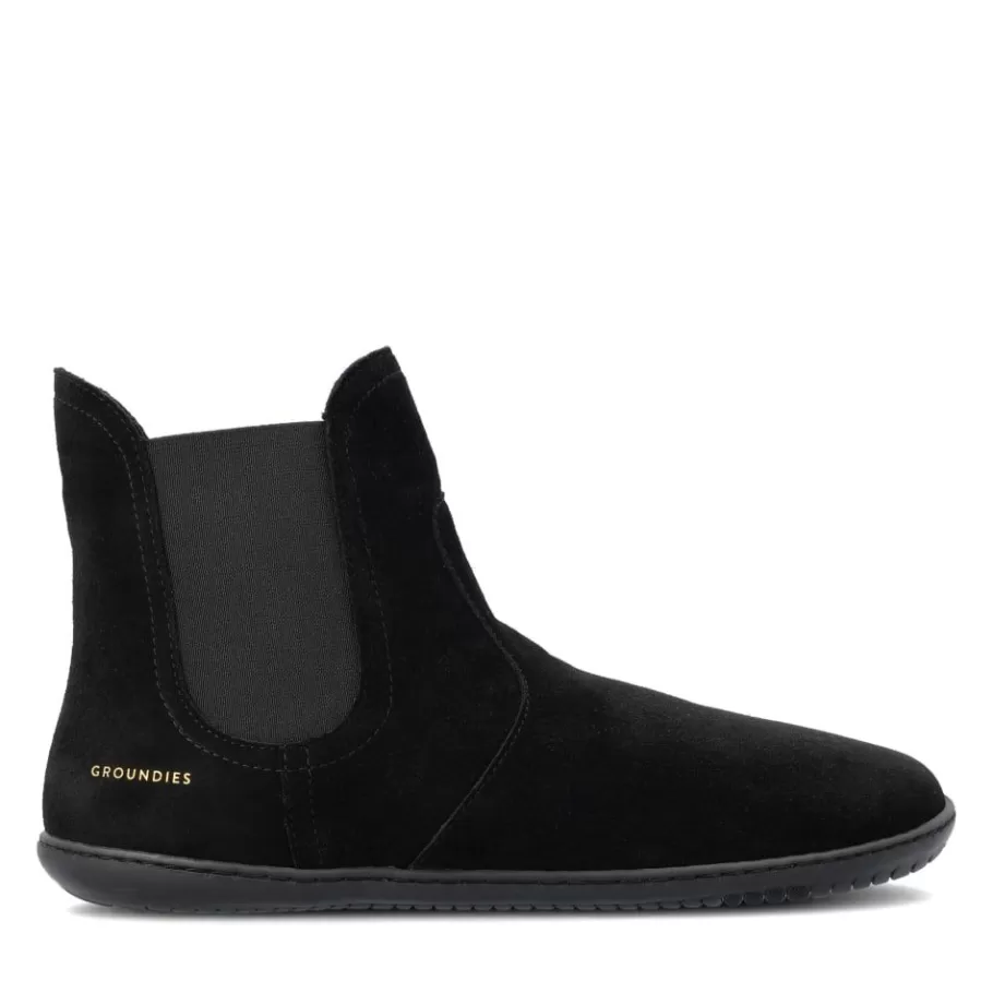 Boots & Booties | Groundies ® Camden Mid Barefoot+ Women Black