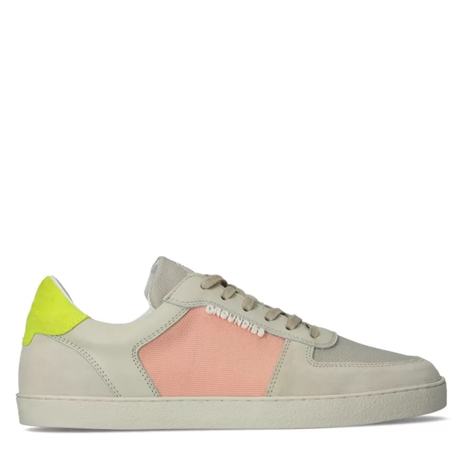 Sneaker | Groundies ® Hamptons Women Grey/Pink