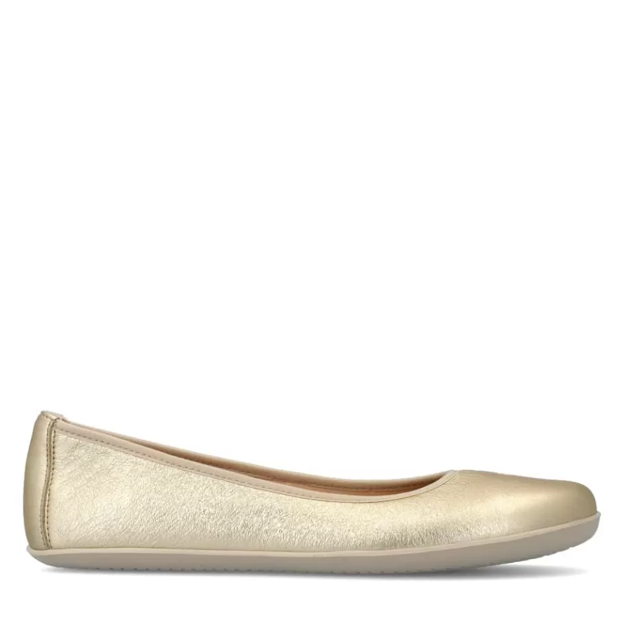 Ballet Flats | Groundies ® Lily Classic Women Metallic Champagne