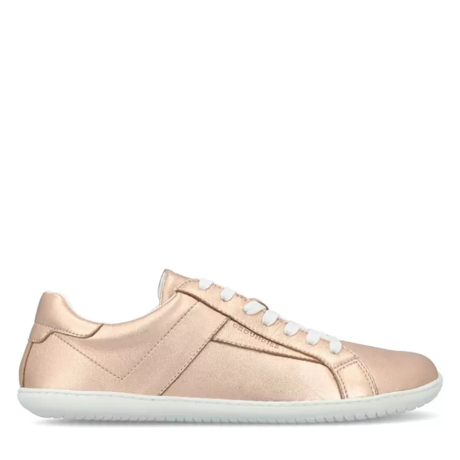 Sneaker | Groundies ® Melbourne Women Metallic Rose