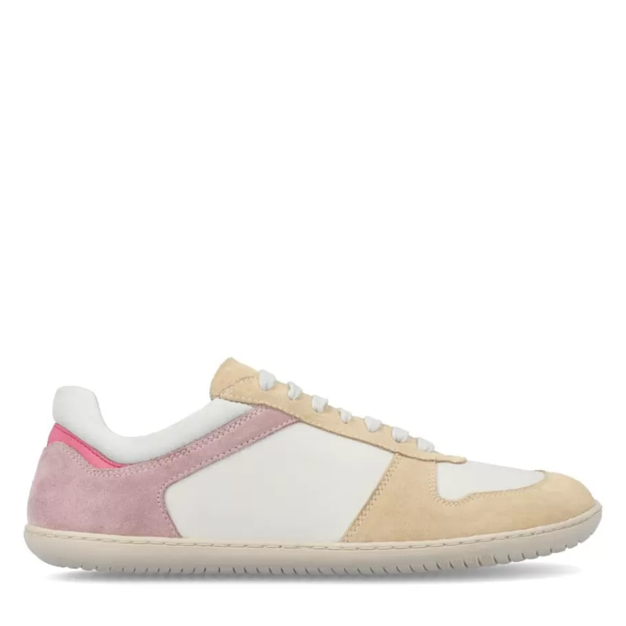 Sneaker | Groundies ® Orlando Barefoot+ Women Off-White/Beige/Pink