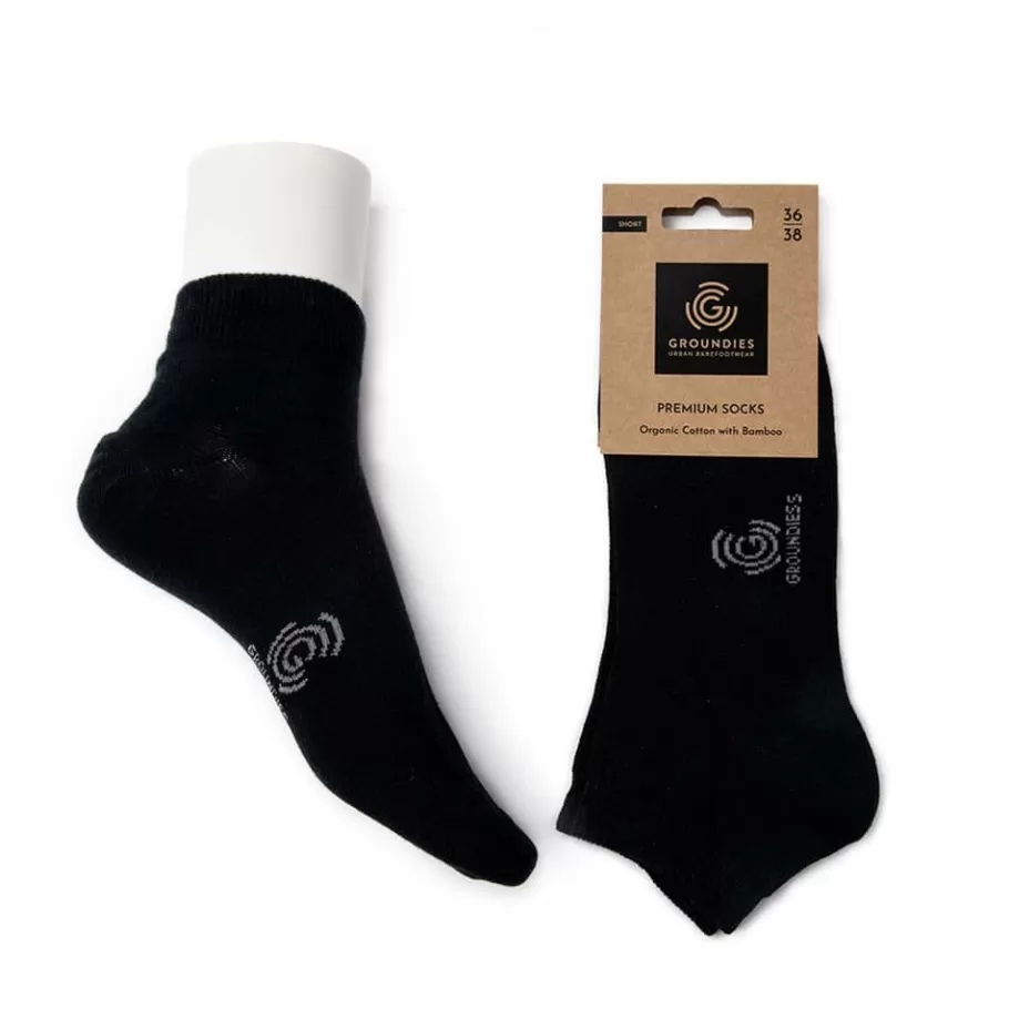 Accessories | Groundies ® Premium Socks Low Black