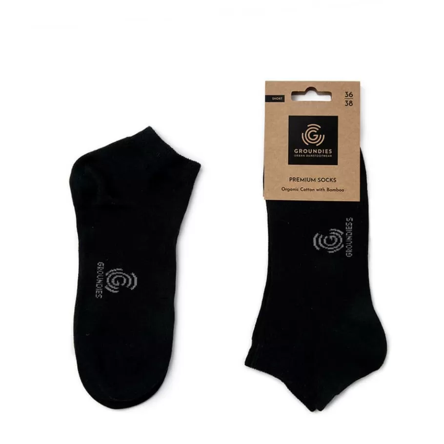 Accessories | Groundies ® Premium Socks Low Black